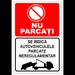 indicator de interzicere nu parcati se ridica autovehiculele neregulamentar